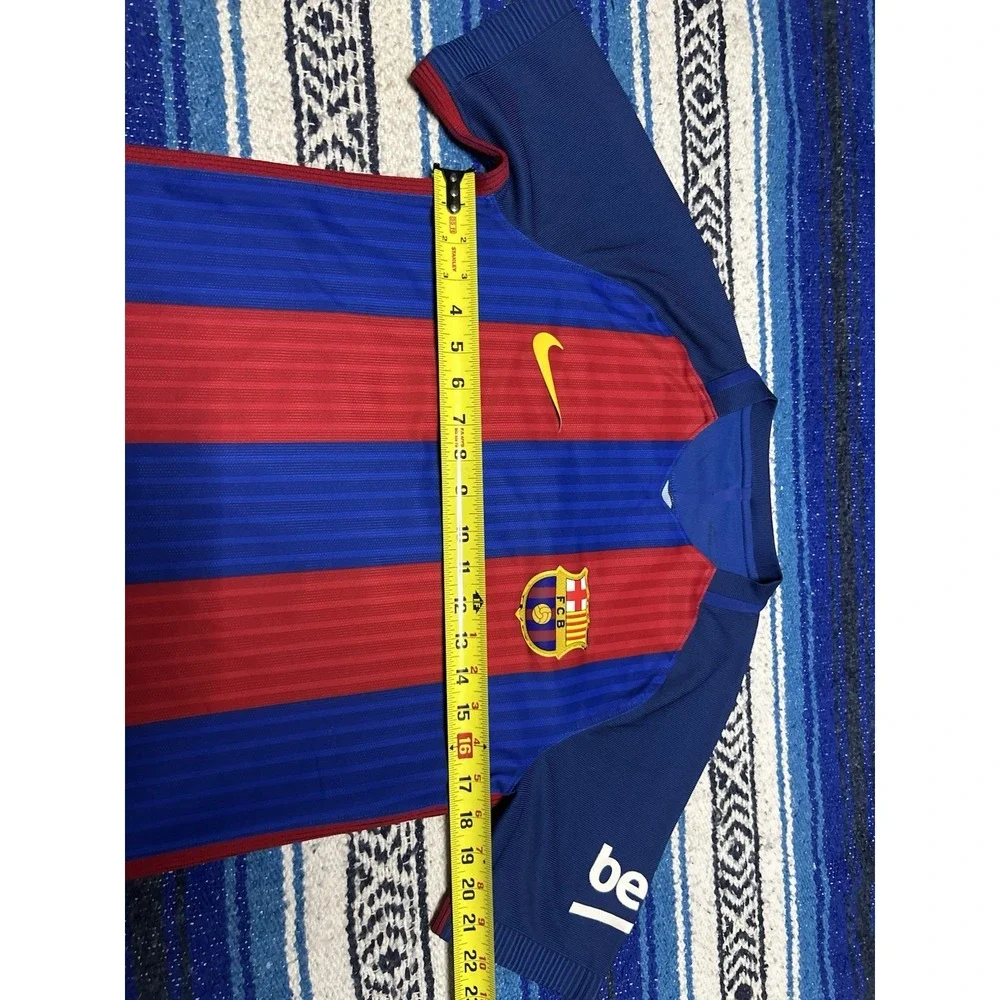 Nike FC Barcelona 2016/17 Messi 10 Aeroswift Authentic Soccer Jersey Medium
